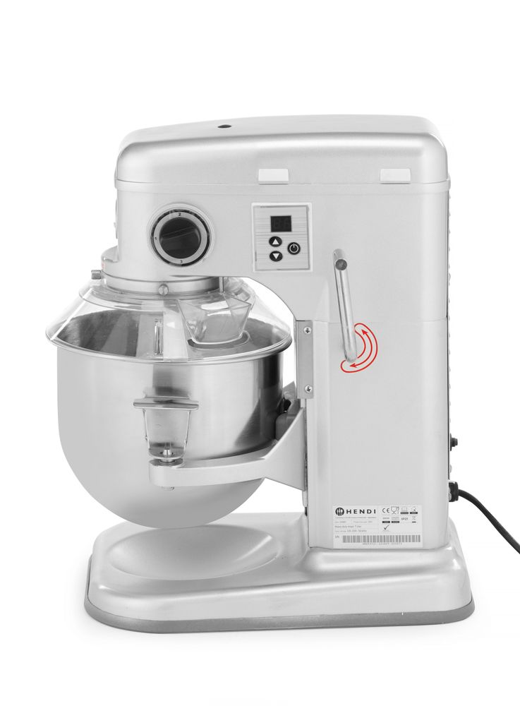 Miscelatore planetario, HENDI, Kitchen Line, 7L, Argento, 220-240V/650W, 317x440x(H)490mm