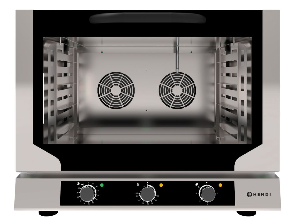 Forno a convezione con iniezione di vapore, HENDI, Evolution, 400V/6400W, 783x755x(H)634mm