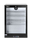 Frigorifero per bar posteriore a porta singola, Arktic, 105L, Nero, 220-240V/120W, 600x530x(H)865mm