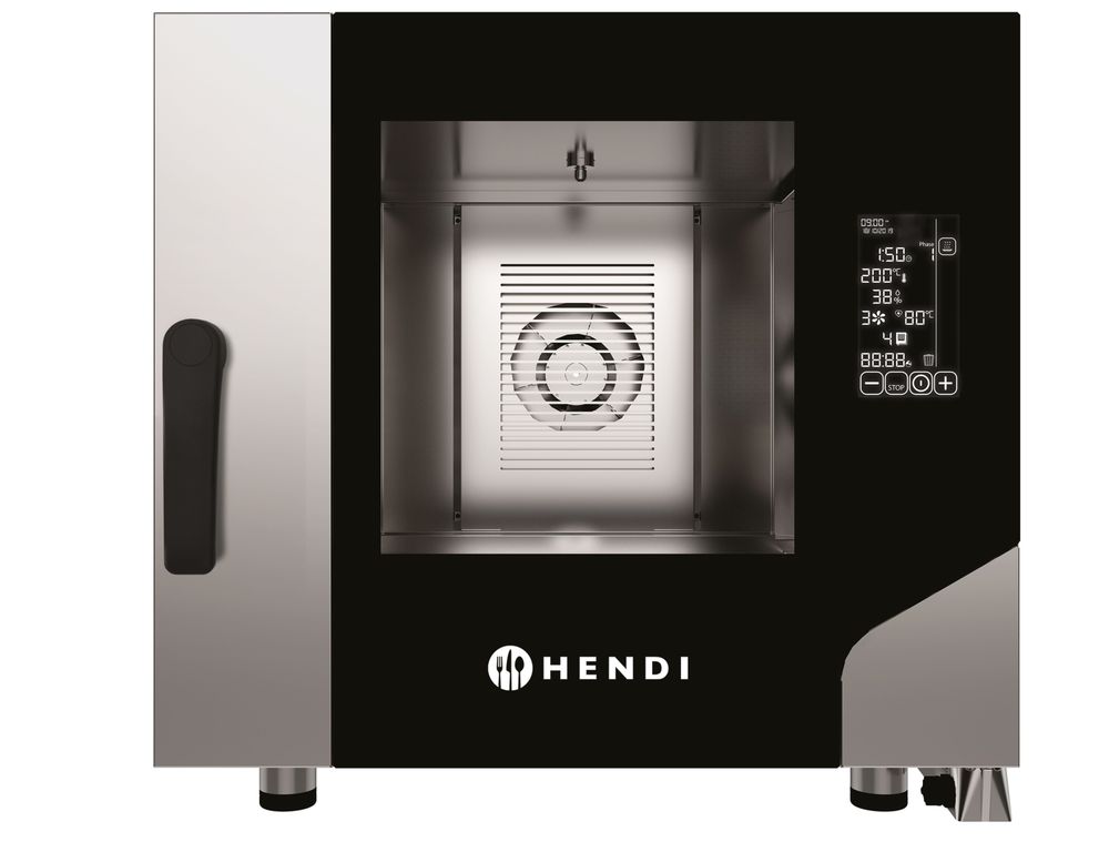 Forno combinato CONTACT 5x GN1/1, HENDI, 400V/7800W, 730x849x(H)700mm