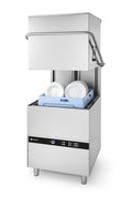 Lavastoviglie a capote 50x50 - controllo elettromeccanico, HENDI, Con pompa detergente, 400V/8600W, 745x903x(H)1406mm