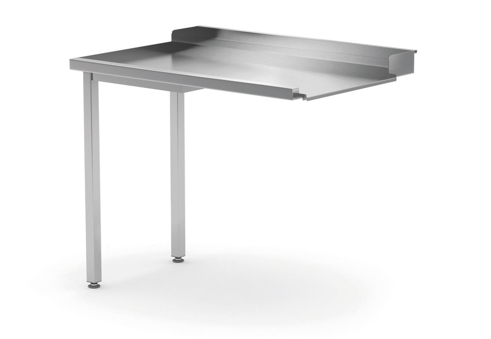 Tavolo di scarico per lavastoviglie, HENDI, Lato sinistro, 1000x700x(H)850mm