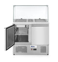 Saladette a due porte con vetrinetta 300L, Arktic, 230V/310W, 912x702x(H)1330mm