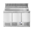 Saladette a tre porte con vetrinetta GN 380L, Arktic, 230V/310W, 1365x702x(H)1265mm