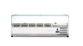 Vetrina refrigerata GN 1/4, Arktic, 5x GN 1/4, 230V/180W, 1205x335x(H)460mm
