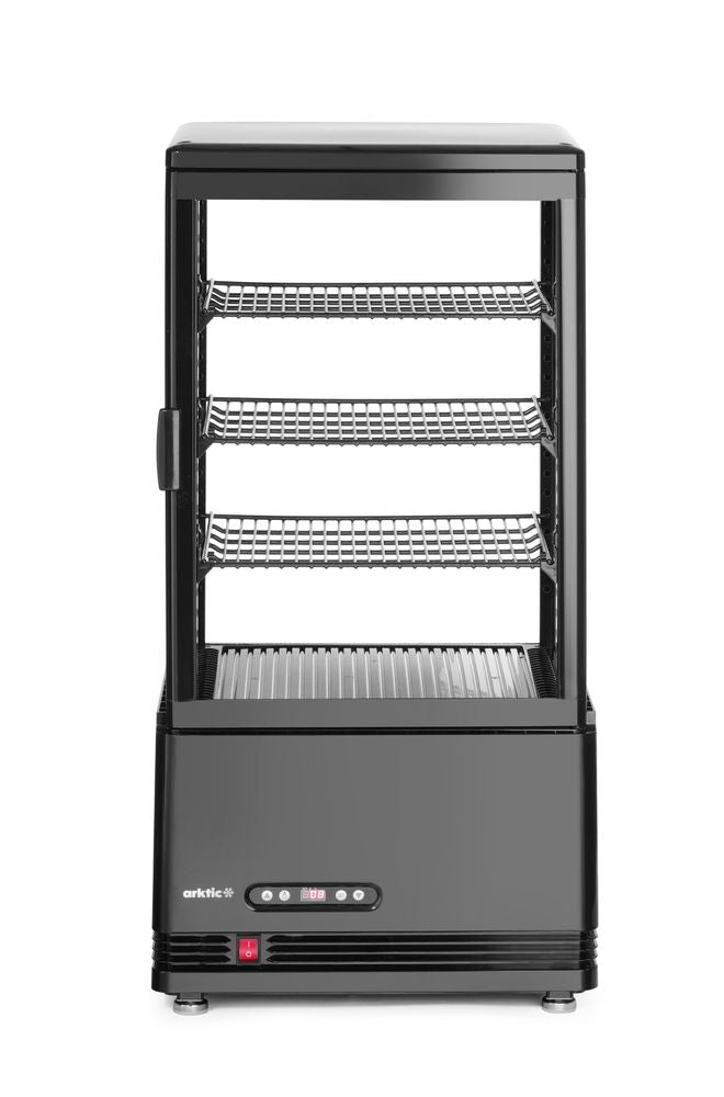 Vetrina da esposizione, 68 litri, Arktic, Nero, 230V/170W, 444x397x(H)875mm