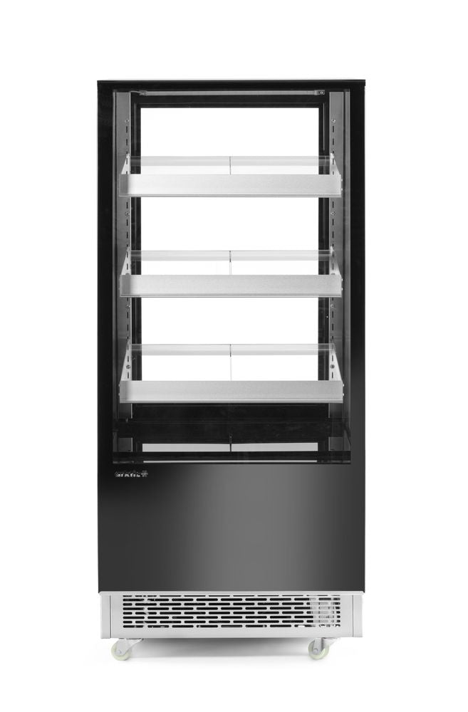 Vetrina refrigerata con 3 ripiani inclinati, Arktic, 300L, 230V/480W, 650x833x(H)1460mm