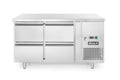 Banco frigorifero con due porte Profi Line 280L, Arktic, Profi Line, 230V/250W, 1360x700x(H)858mm