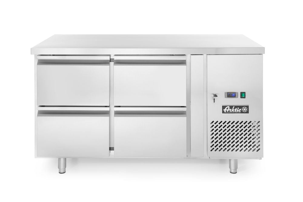 Banco frigorifero con due porte Profi Line 280L, Arktic, Profi Line, 230V/250W, 1360x700x(H)858mm