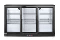 Frigorifero per barra posteriore con porte scorrevoli triple, Arktic, 254L, Nero, 220-240V/160W, 1350x520x(H)865mm