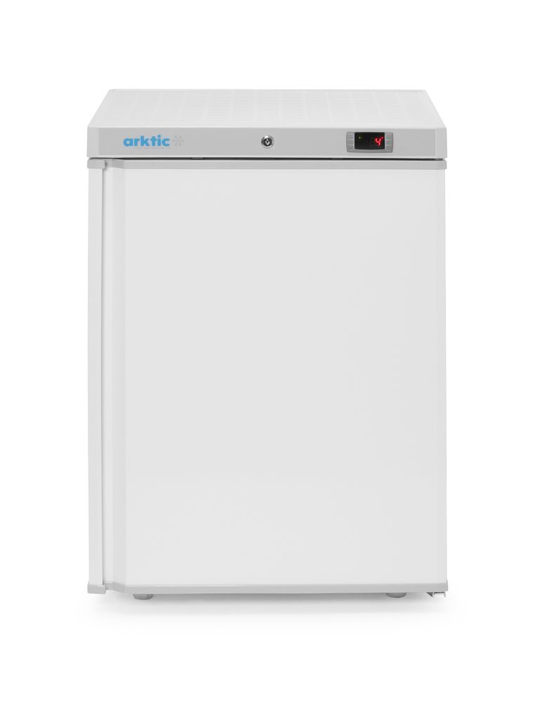 Armadio di congelamento con struttura esterna in acciaio verniciato bianco, Arktic, Budget Line, Bianco, 220-240V/111W, 589x655x(H)838mm