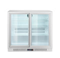 Frigorifero per bar posteriore e 2 porte scorrevoli, Arktic, 150L, Argento, 220-240V/160W, 900x520x(H)840mm