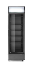 Frigorifero per bar posteriore con pannello retroilluminato, a porta singola, Arktic, 254L, Nero, 220-240V/250W, 578x605x(H)1980mm