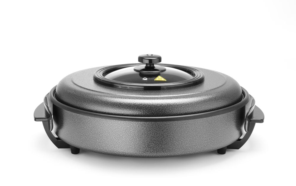 Padella da party, HENDI, pentola interna 400x(H)50mm, 230V/1400W, ⌀400x(H)190mm