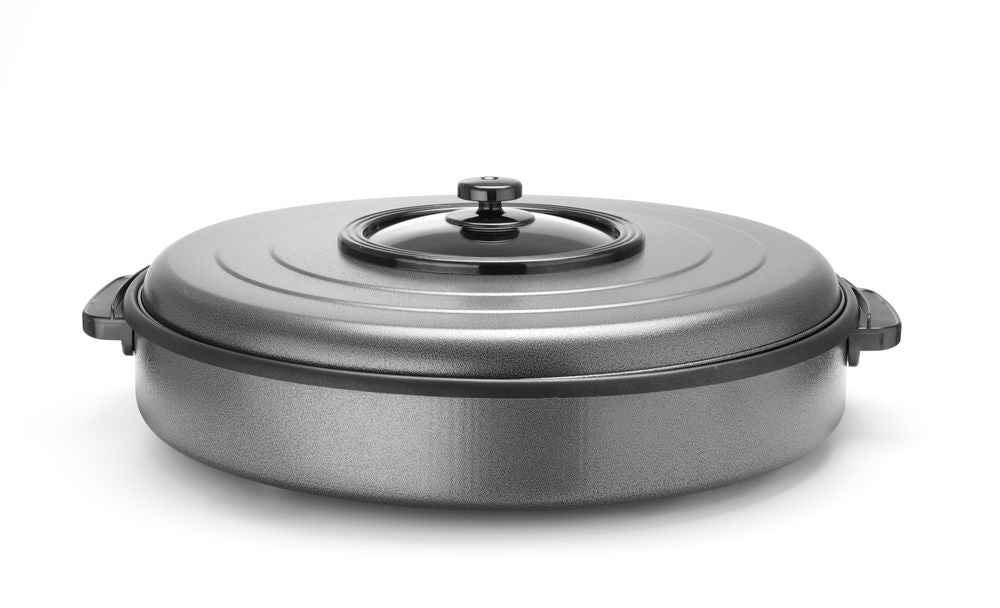 Padella da party, HENDI, pentola interna 550x(H)60mm, 230V/1600W, ⌀620x(H)170mm
