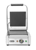 Piastra panini - versione singola, HENDI, sopra rigata e sotto liscia, 230V/1800W, 310x375x(H)216mm