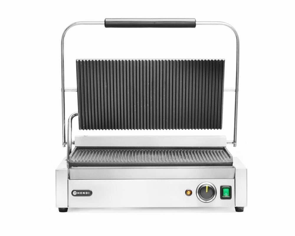 Piastra panini XL, HENDI, 230V/2700W, 548x464x(H)216mm