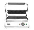 Piastra panini, HENDI, sopra e sotto rigata, 230V/2200W, 430x375x(H)216mm