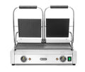 Piastra panini - versione doppia, HENDI, sinistra grigliata - destra lucida, 230V/3600W, 570x375x(H)216mm