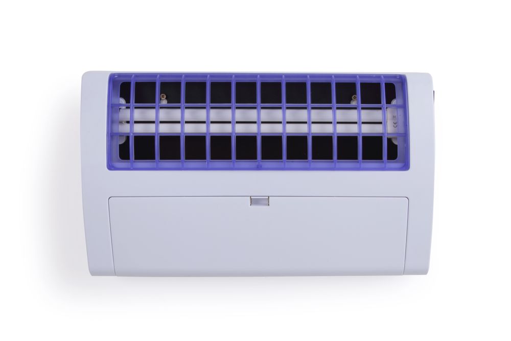 Apparecchio insetticida con foglio adesivo 120 m², HENDI, 230V/36W, 540x80x(H)281mm