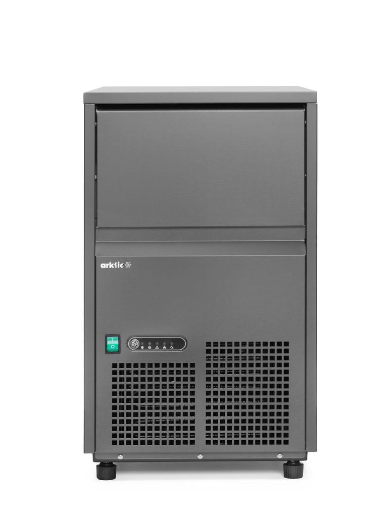Produttore di cubetti di ghiaccio, Arktic, Nero, 220-240V/385W, 380x520x(H)637mm