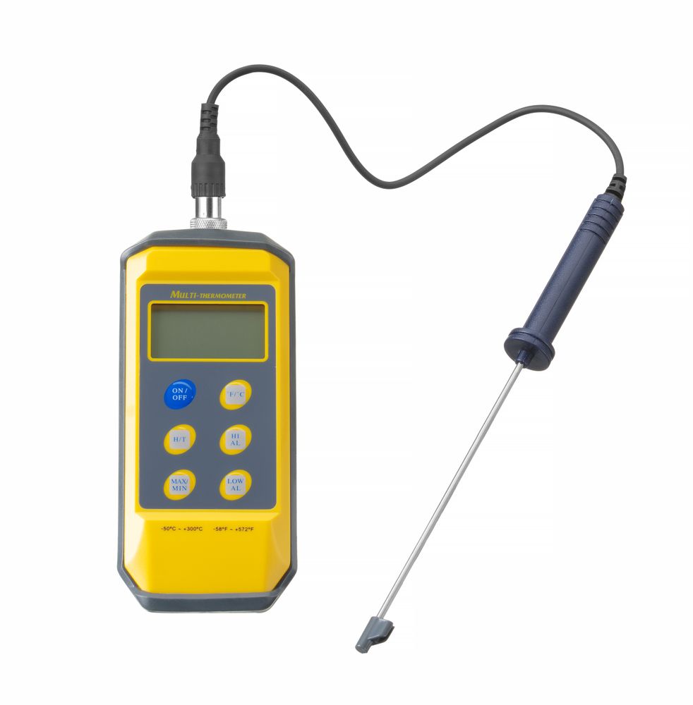 Termometro digitale con sonda, HENDI, 195x85x(H)45mm