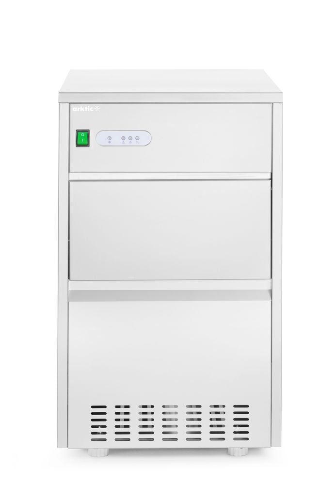 Produttore di cubetti di ghiaccio, Arktic, ~50 kg/giorno, 50L, 230V/293W, 400x600x(H)675mm