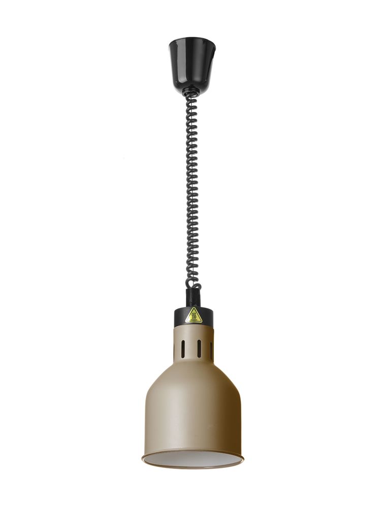 Lampada riscaldante, cilindrica, HENDI, Beige, 230V/250W, ⌀175x(H)250mm