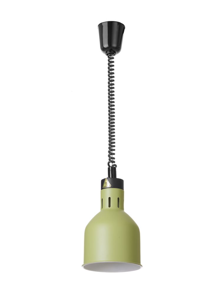 Lampada riscaldante, cilindrica, HENDI, Verde, 230V/250W, ⌀175x(H)250mm