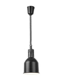 Lampada riscaldante, cilindrica, HENDI, Nero, 230V/250W, ⌀175x(H)250mm