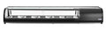 Vetrina refrigerata sushi, Arktic, Capacità: 5x GN 1/2 (A)40 mm (contenitori inclusi)., Nero, 220-240V/190W, 1800x420x(H)265mm