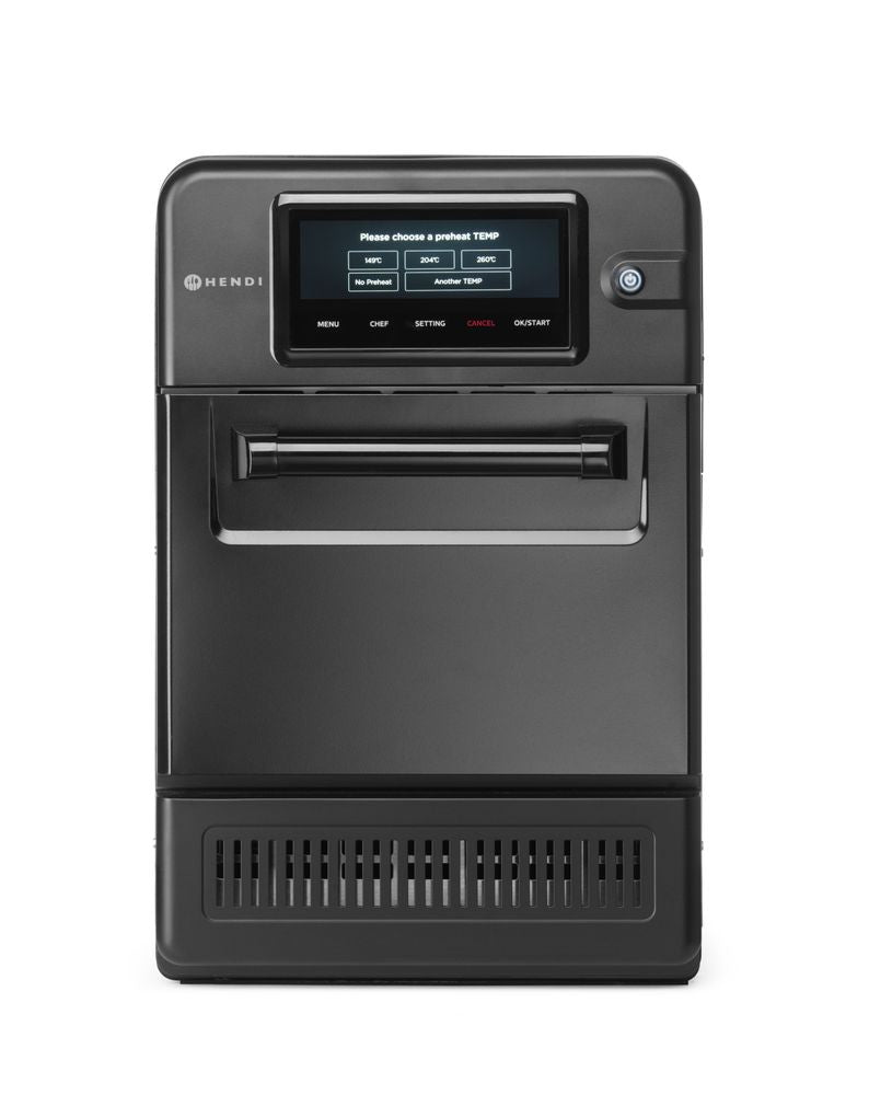 Forno ad alta velocità CombiTurbo, HENDI, 18L, Nero, 230V/3000W, 402x735x(H)608mm