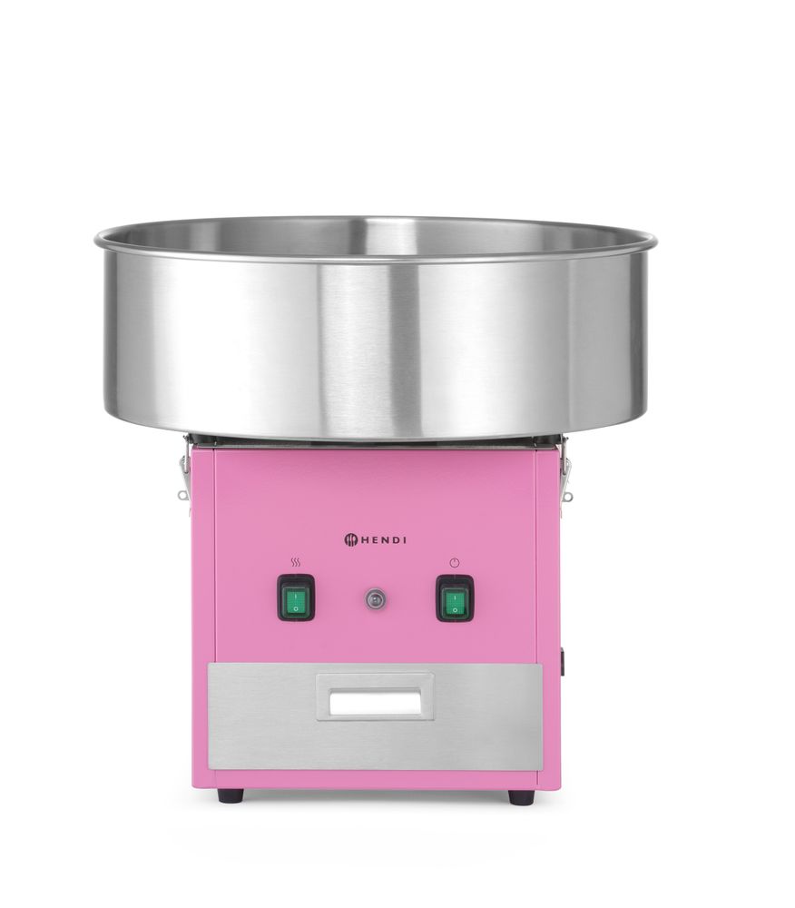 Macchina per zucchero filato , HENDI, Rosa, 220-240V/1130W, 520x520x(H)503mm
