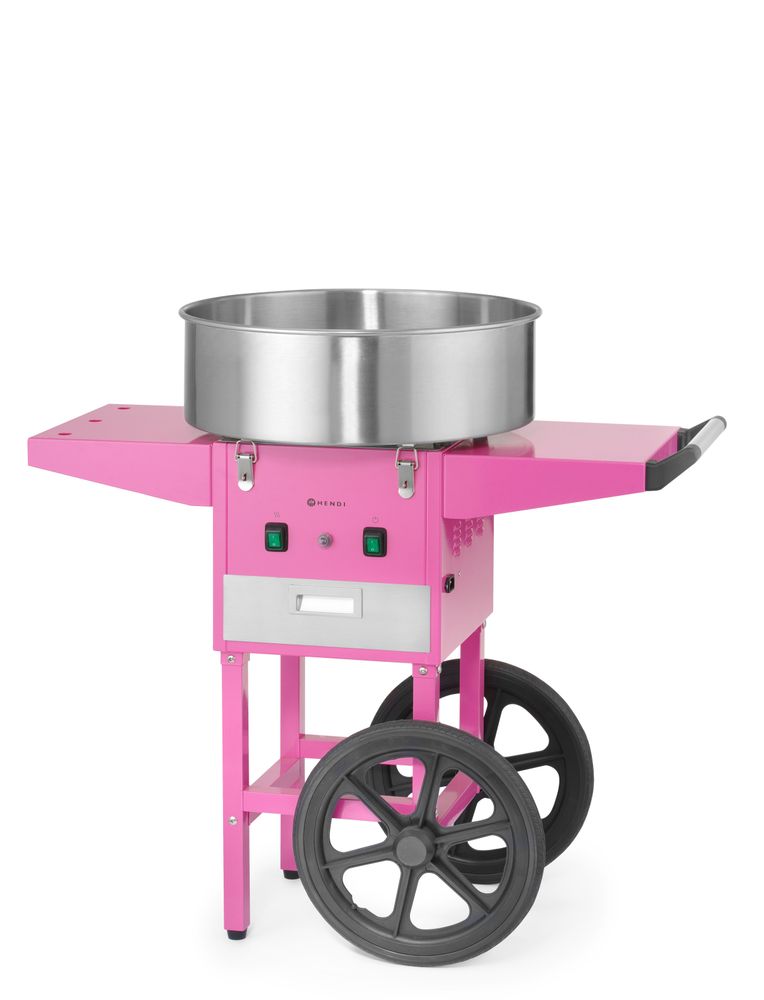 Macchina per zucchero filato, HENDI, Rosa pastello, 220-240V/1130W, 948x520x(H)914mm