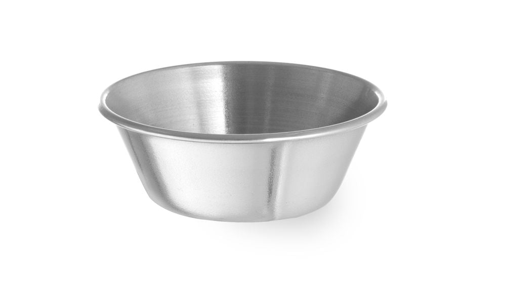 Bicchiere in acciaio - 12 pezzi, HENDI, 0,045L, 12 pezzi, ⌀62x(H)24mm