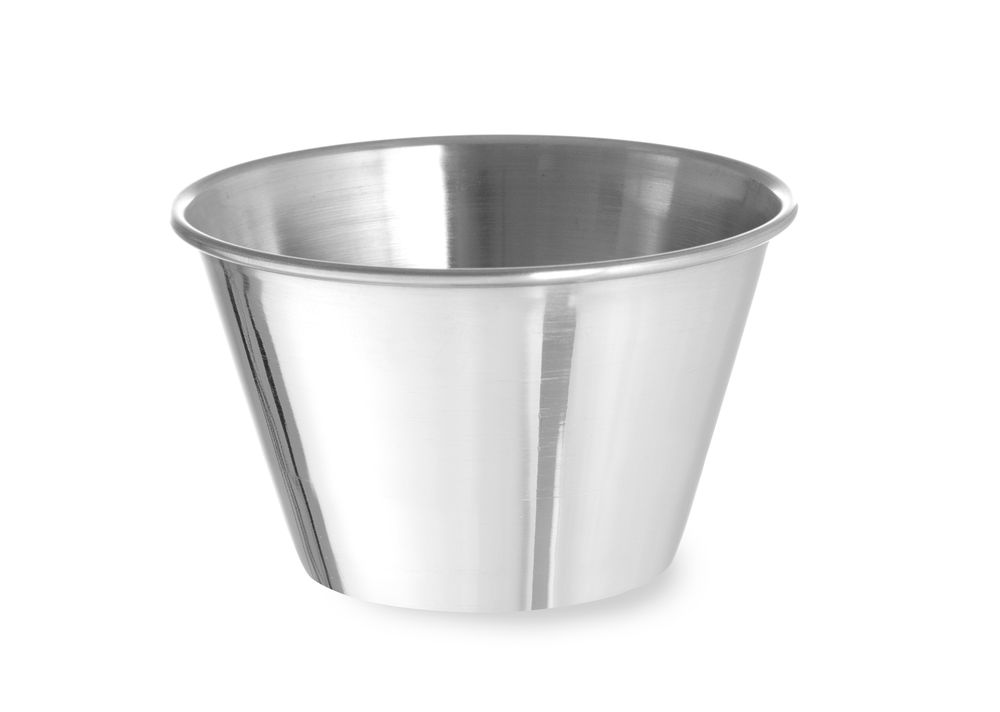 Bicchiere in acciaio - 12 pezzi, HENDI, 0,175L, 12 pezzi, ⌀85x(H)52mm