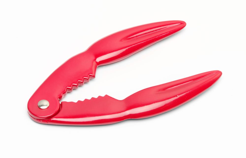 Pinza per aragosta e granchio, HENDI, Rosso, 140x62mm