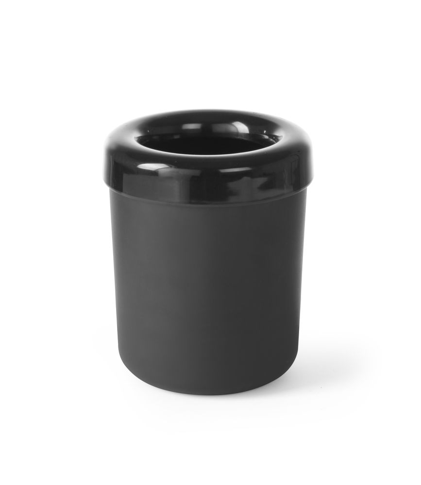 Portaposate o rifiuti da tavolo, HENDI, Nero, ⌀130x(H)160mm