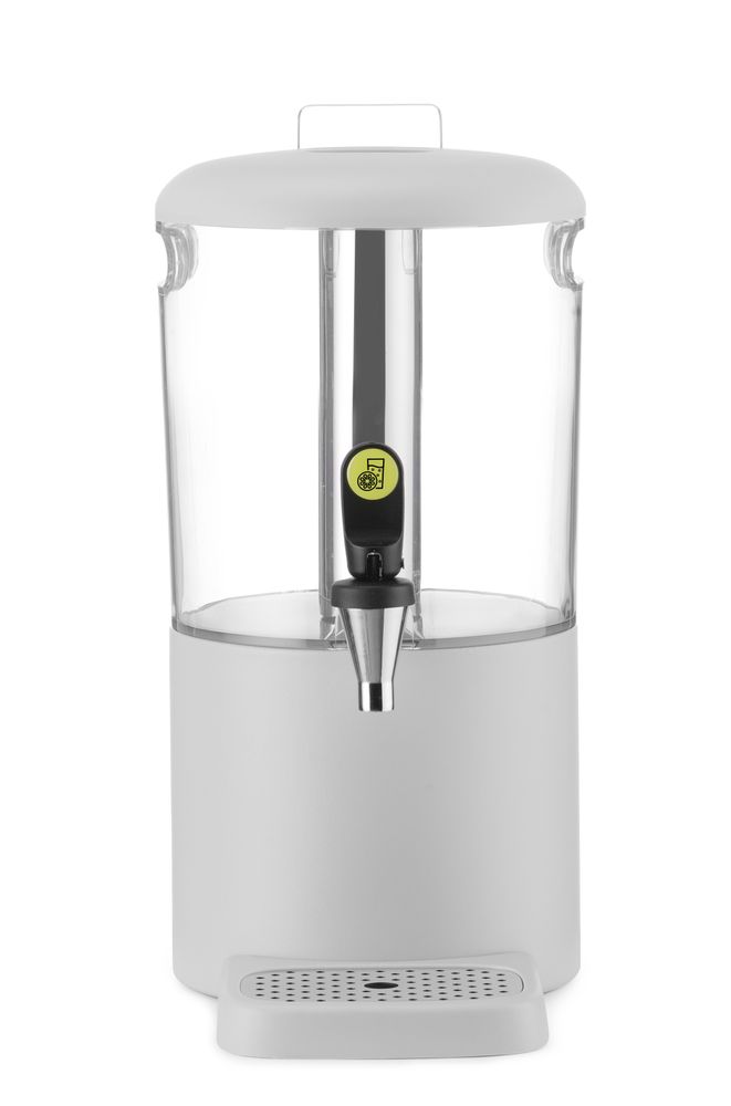 Distributore di succhi UNIQ, HENDI, designed by Robert Bronwasser, 4L, Bianco, 315x211x(H)431mm