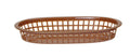 Cestini da servizio stile fast food., HENDI, Marrone, 6 pezzi, 275x175x(H)38mm