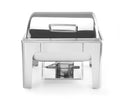 Chafing dish GN 1/2 finitura a specchio, HENDI, Profi Line, 4L, 365x345x(H)345mm