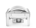 Chafing dish GN 2/3 finitura satinata, HENDI, Profi Line, 6L, 395x430x(H)290mm