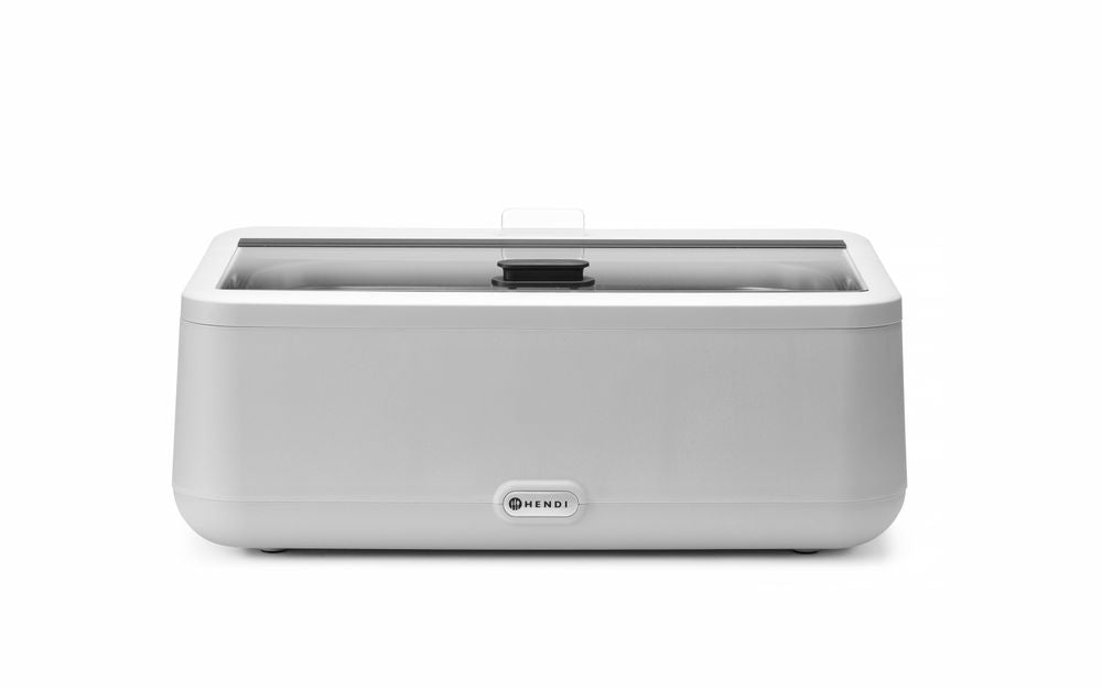 Chafing dish UNIQ, HENDI, designed by Robert Bronwasser, Bianco, 220-240V/700W, 607x402x(H)245mm