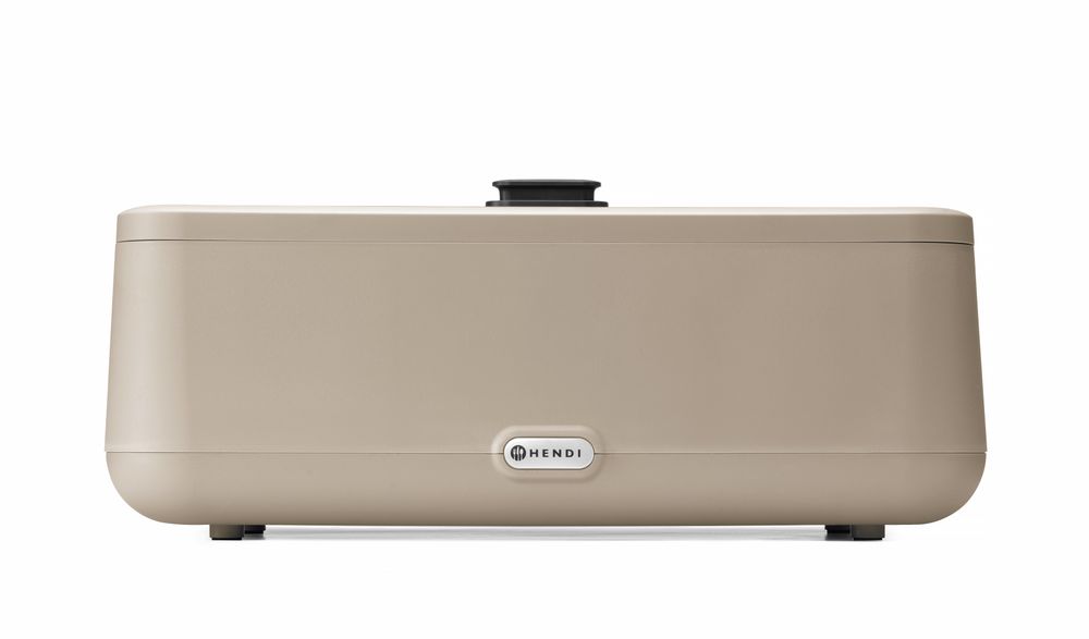 Chafing dish UNIQ, HENDI, designed by Robert Bronwasser, Beige, 220-240V/700W, 607x402x(H)245mm