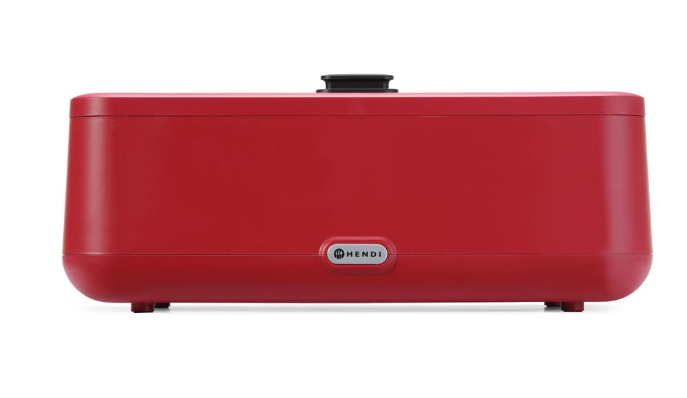 Chafing dish UNIQ, HENDI, designed by Robert Bronwasser, Rosso, 220-240V/700W, 607x402x(H)245mm
