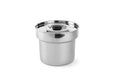 Contenitore a bagnomaria, HENDI, Contenitori "bagnomaria" 4,2 L, 4L, ⌀215x(H)177mm, Rotondo