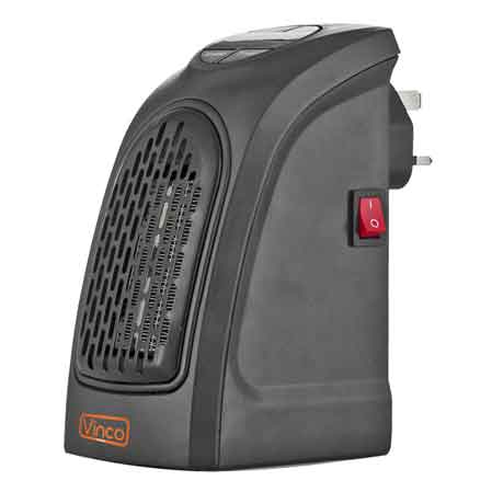 Stufa in ceramica a muro plug-in