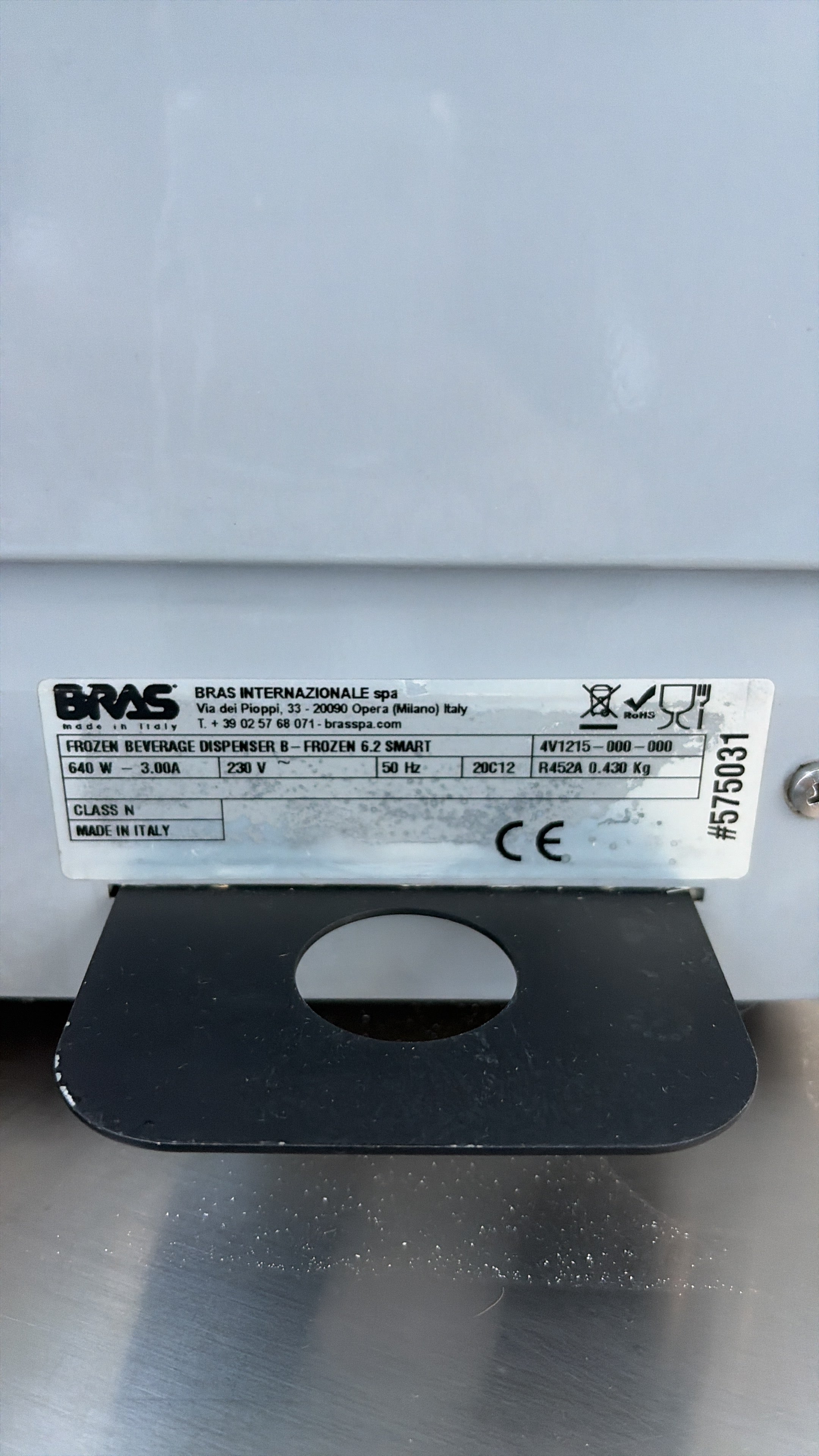 Macchina Granita BRAS B-Frozen 6.2 Smart Doppia Vasca 12L - Seconda Mano