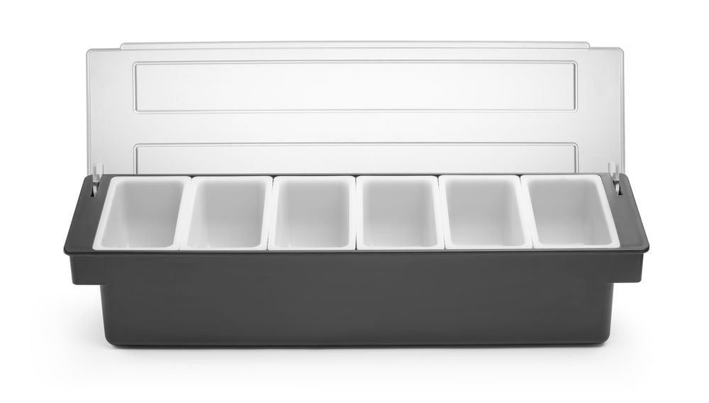 Scatola degli ingredienti – 6 contenitori, BarUp, 480x150x(H)100mm