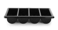 Contenitore per posate, HENDI, Nero, 530x325x(H)100mm